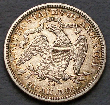Opinions...1876-CC-Liberty-Seated-Quarter